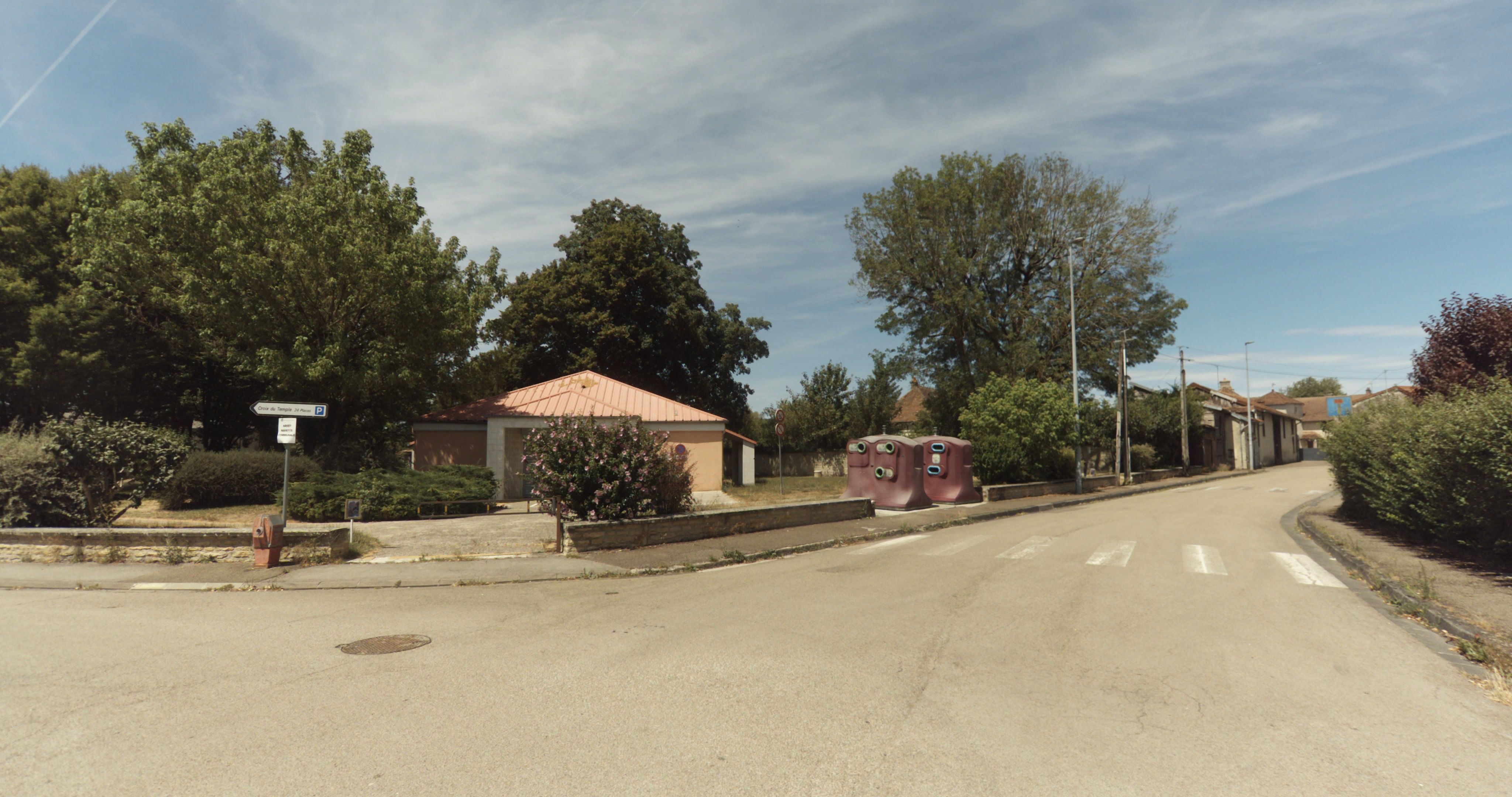 Vue de rue à Bar-sur-Aube — juillet 2026