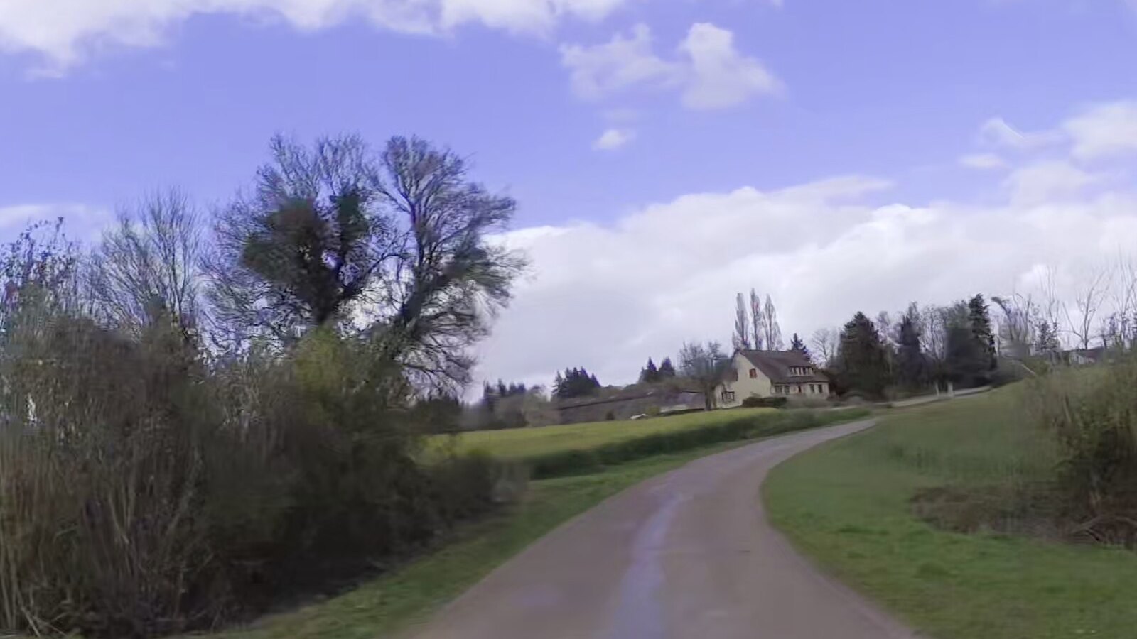 Vue de rue à Paisy-Cosdon — mars 2026
