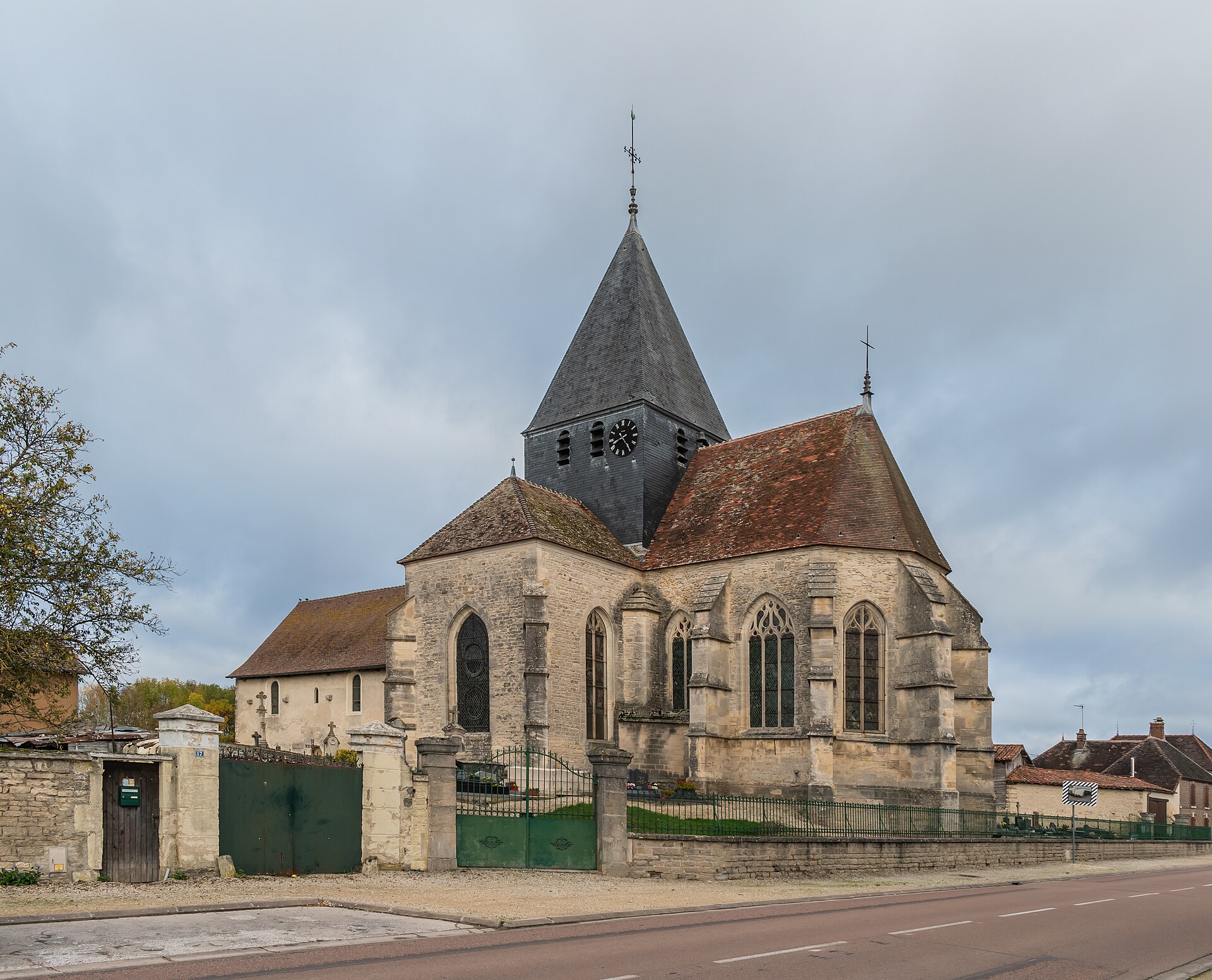 St Peter in chains church in Brienne-la-Vieille