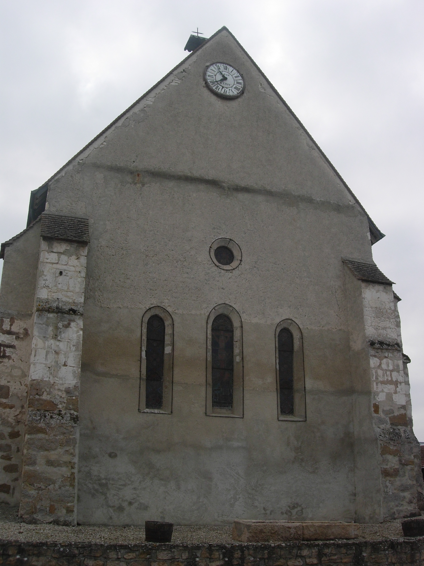 Prunay-Belleville église Sainte-Madeleine vue extérieure