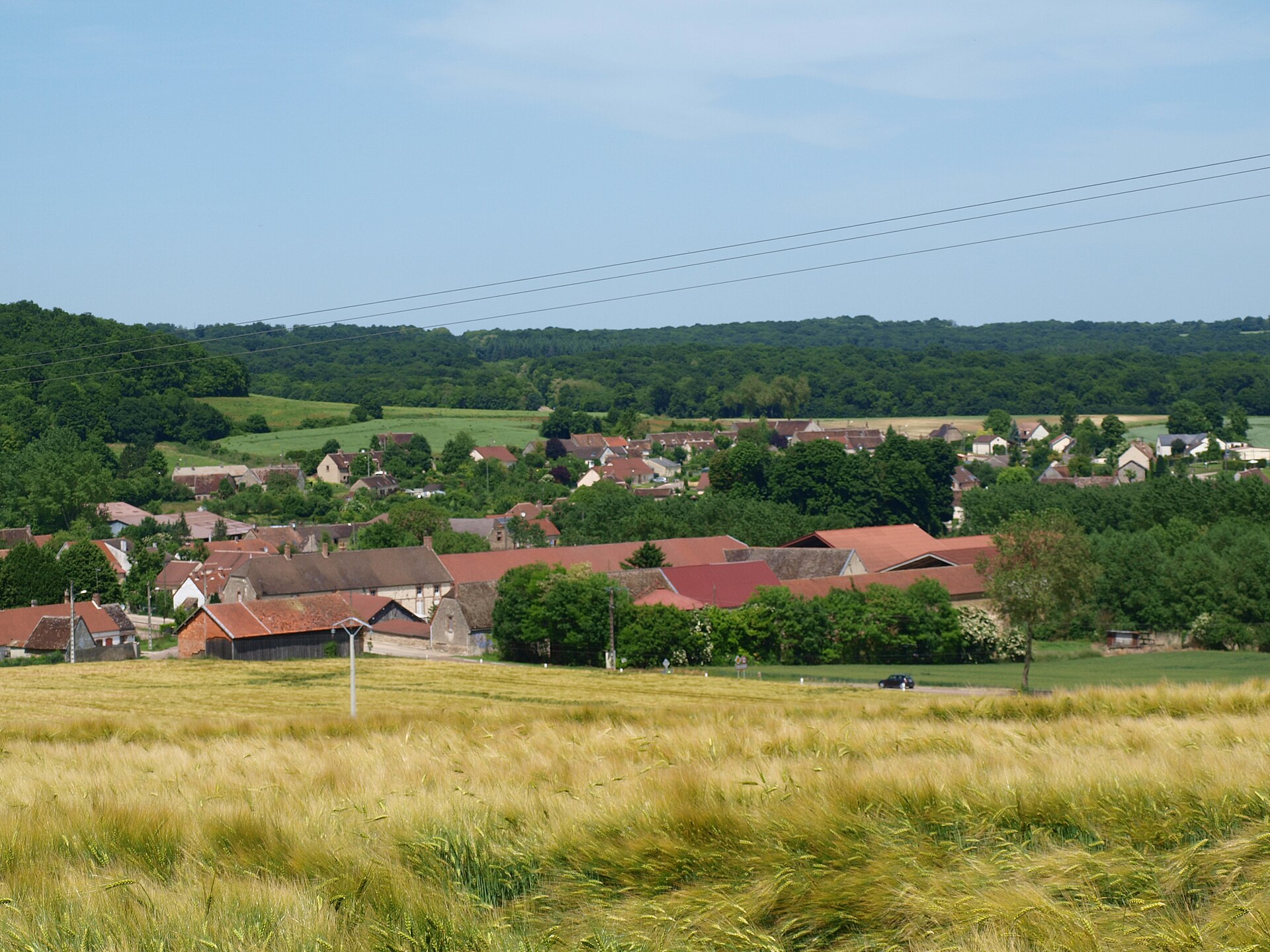 La Saulsotte village