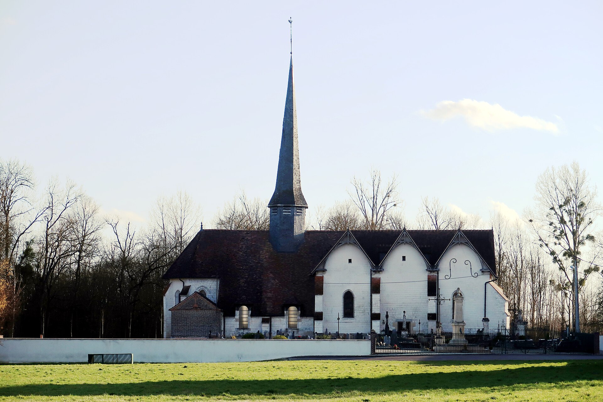 Ormes, église, nord